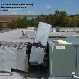 Hurricane Ike roof damage