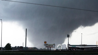 Tornado near Tuscaloosa