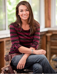 Kayleen McCabe, host of Last House Standing on DIY TV