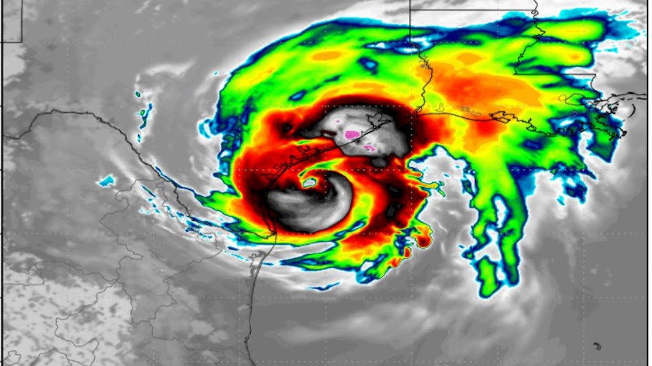 Hurricane Harvey Radar Image