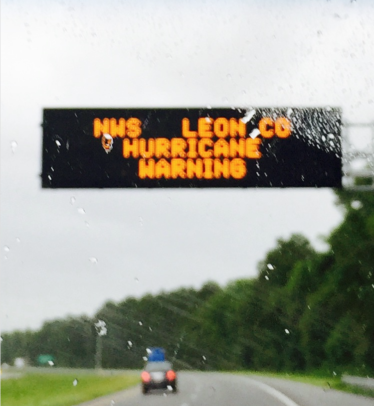 Hurricane Warning Sign