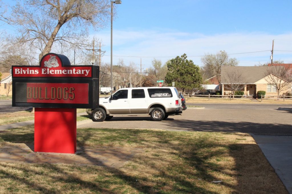 Team Complete on site inspections - Amarillo School District School- Bivins Elementary, 2016