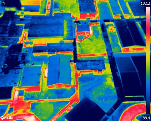 Aerial thermal imaging by Team Complete