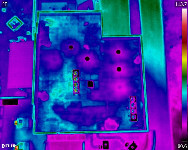 Aerial Thermal Imaging via DJI Inspire 1 & FLIR ZenMuse XT. Polk County School District.