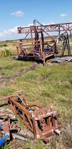 Hurricane research tower damage