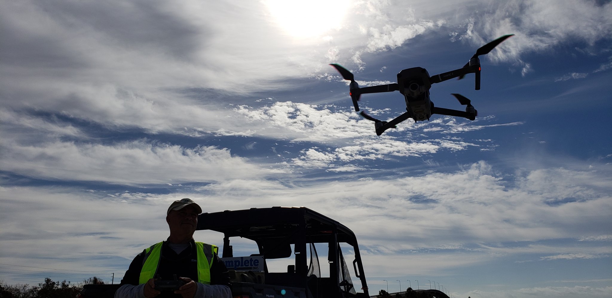 Drone used in catastrophe response by Team Complete following Hurricane Michael