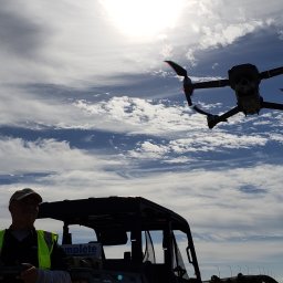 Drone used in catastrophe response by Team Complete following Hurricane Michael