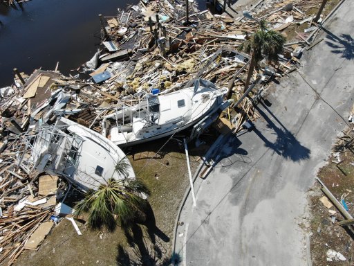 Hurricane Michael Damage Aerial